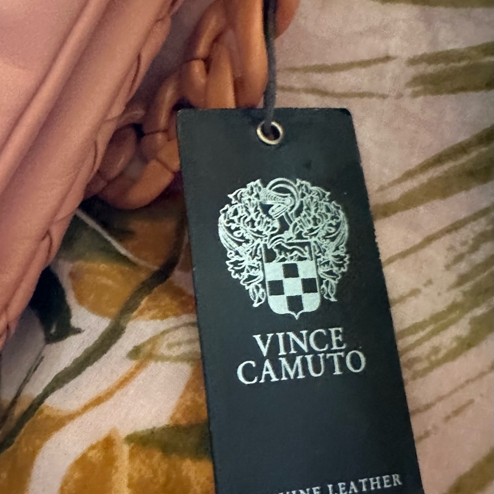 Vince Camuto Melon Adynal Style Shoulder Bag Crossbody! Acrylic Chain New - Picture 7 of 15